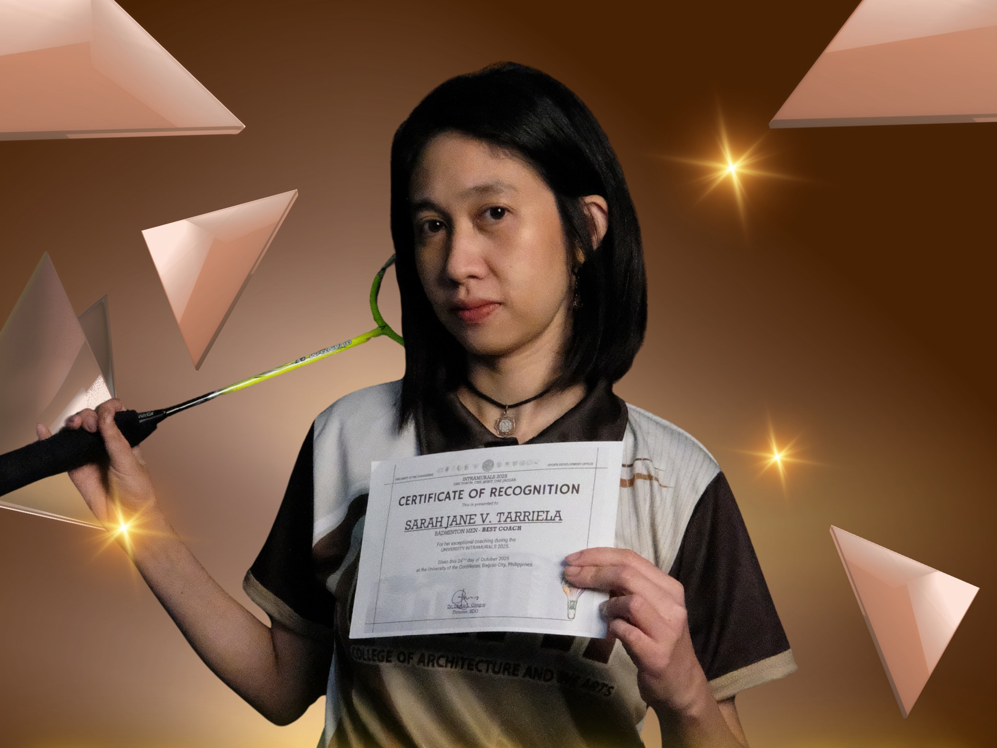 UC-CAFA Celebrates Badminton Awardees at UC Intramurals 2025